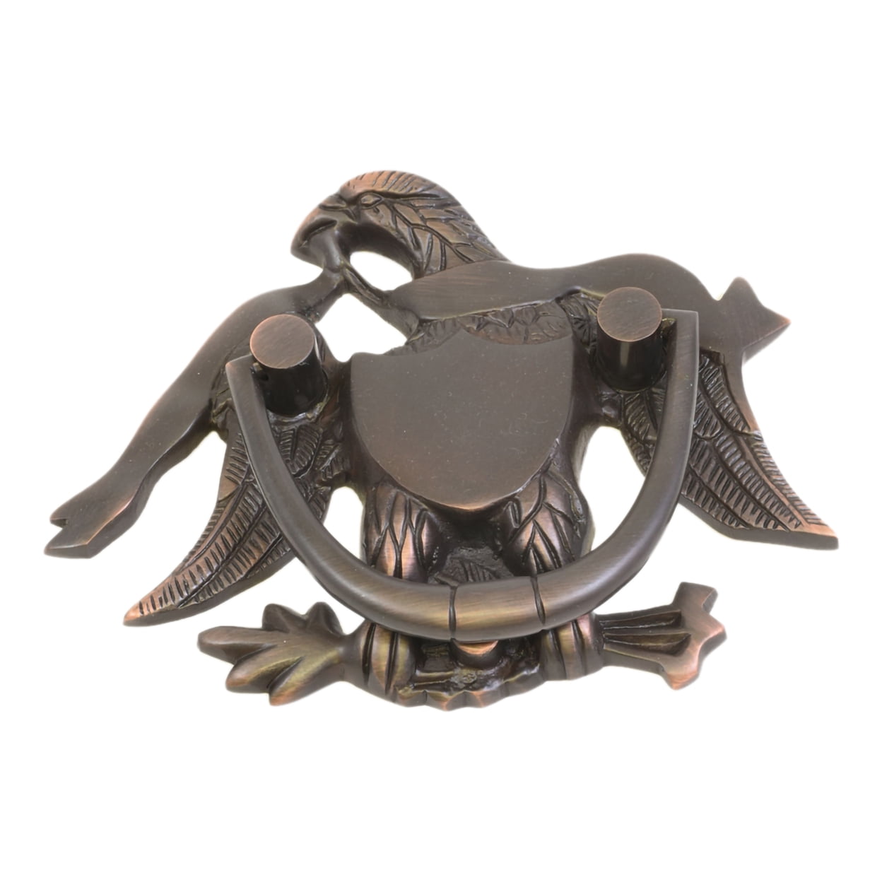 A04-k2000-613vb 5.56 In. Venetian Bronze Eagle Door Knocker