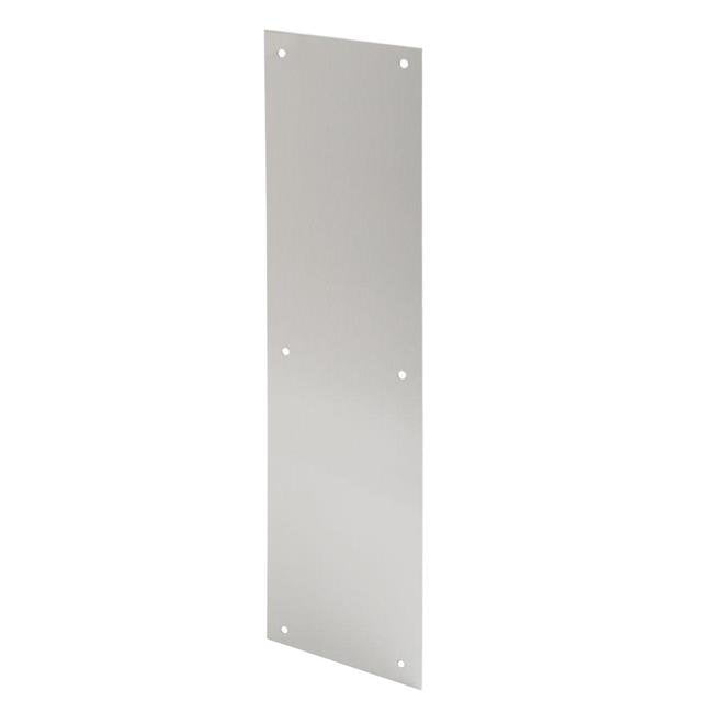 A07-p6340-630 3.5 X 15 In. Push Plate Set, Stainless Steel