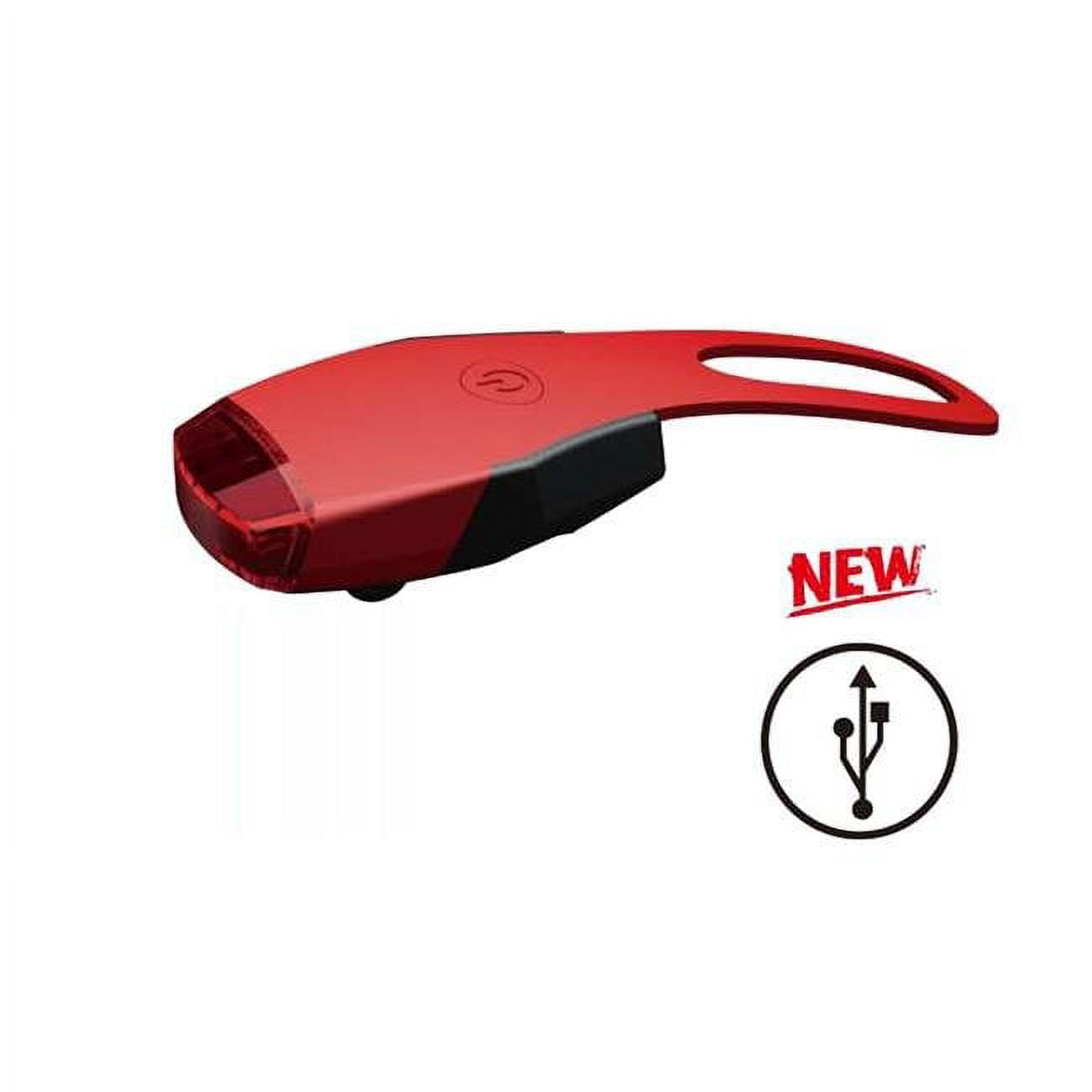 180r Silicone Usb Rechargeable Led Bike Tail Light