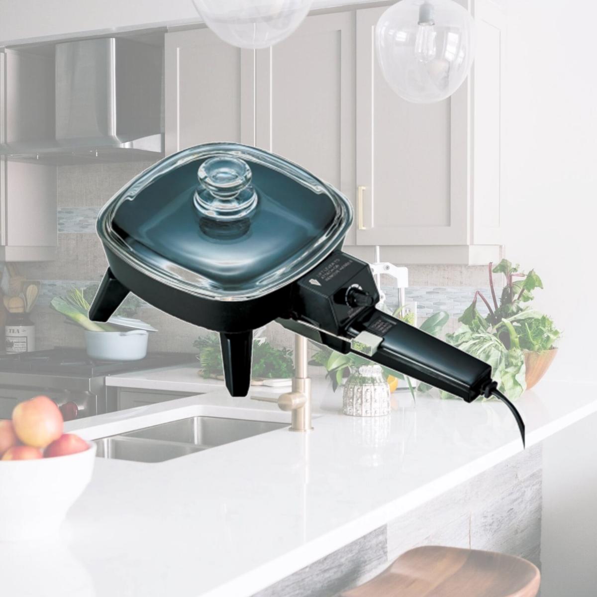 Picture of Brentwood SK-45 6 in. Electric Skillet with Glass Lid