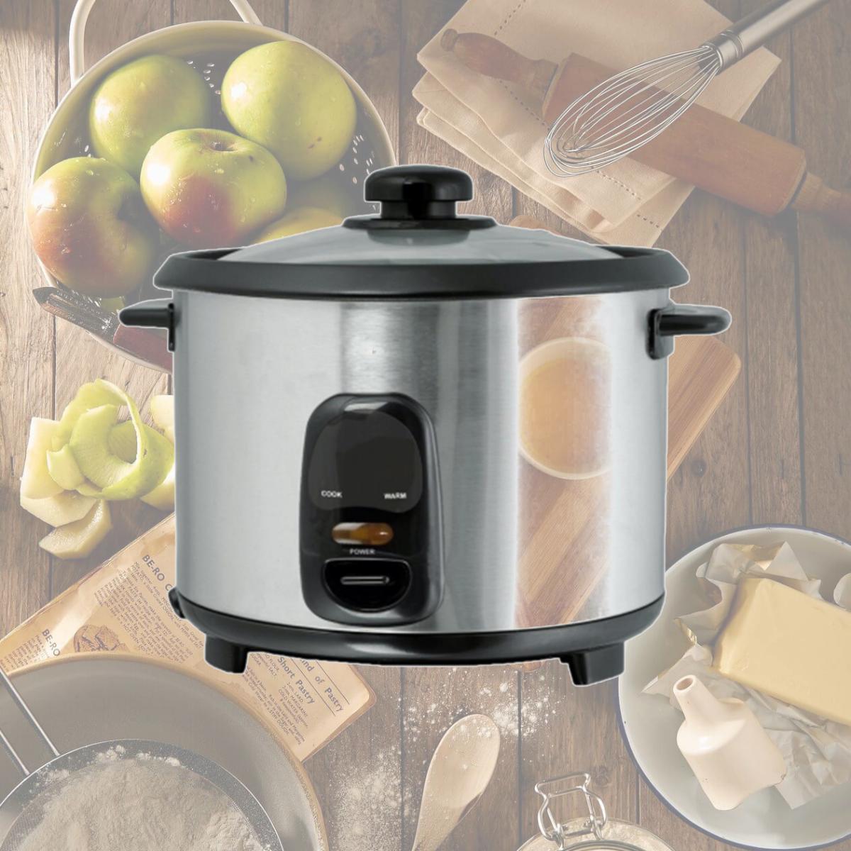 Picture of Brentwood TS-20 10 Cup - 1.8 Liter - Rice Cooker - Stainless Steel