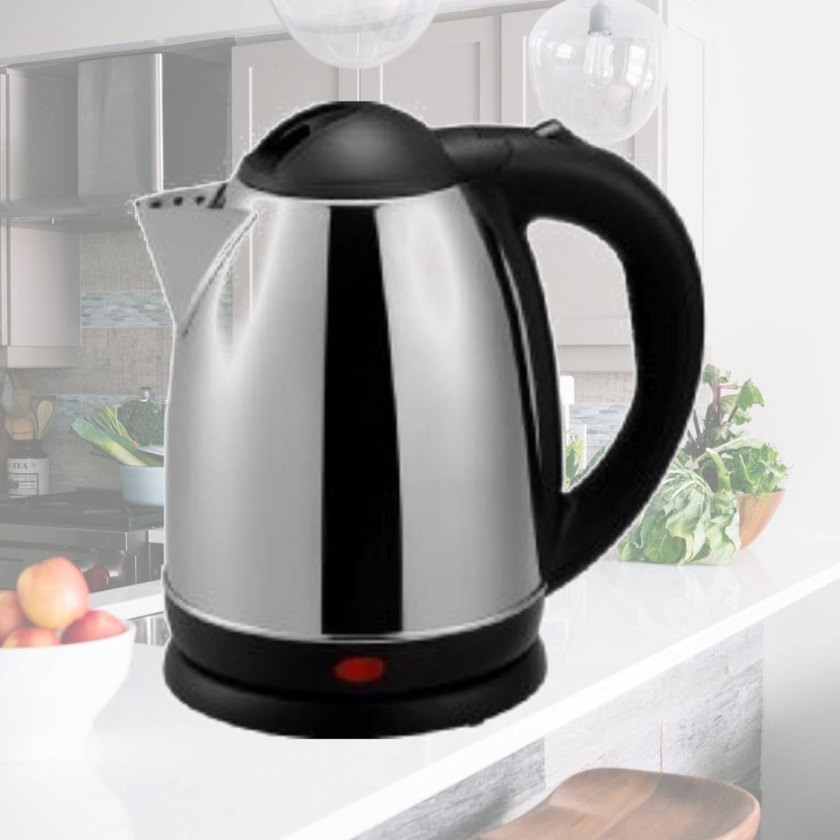 Picture of Brentwood Appliances KT-1790 1.7 L Electric Cordless Tea Kettle 1000W - Brushed Stainless Steel