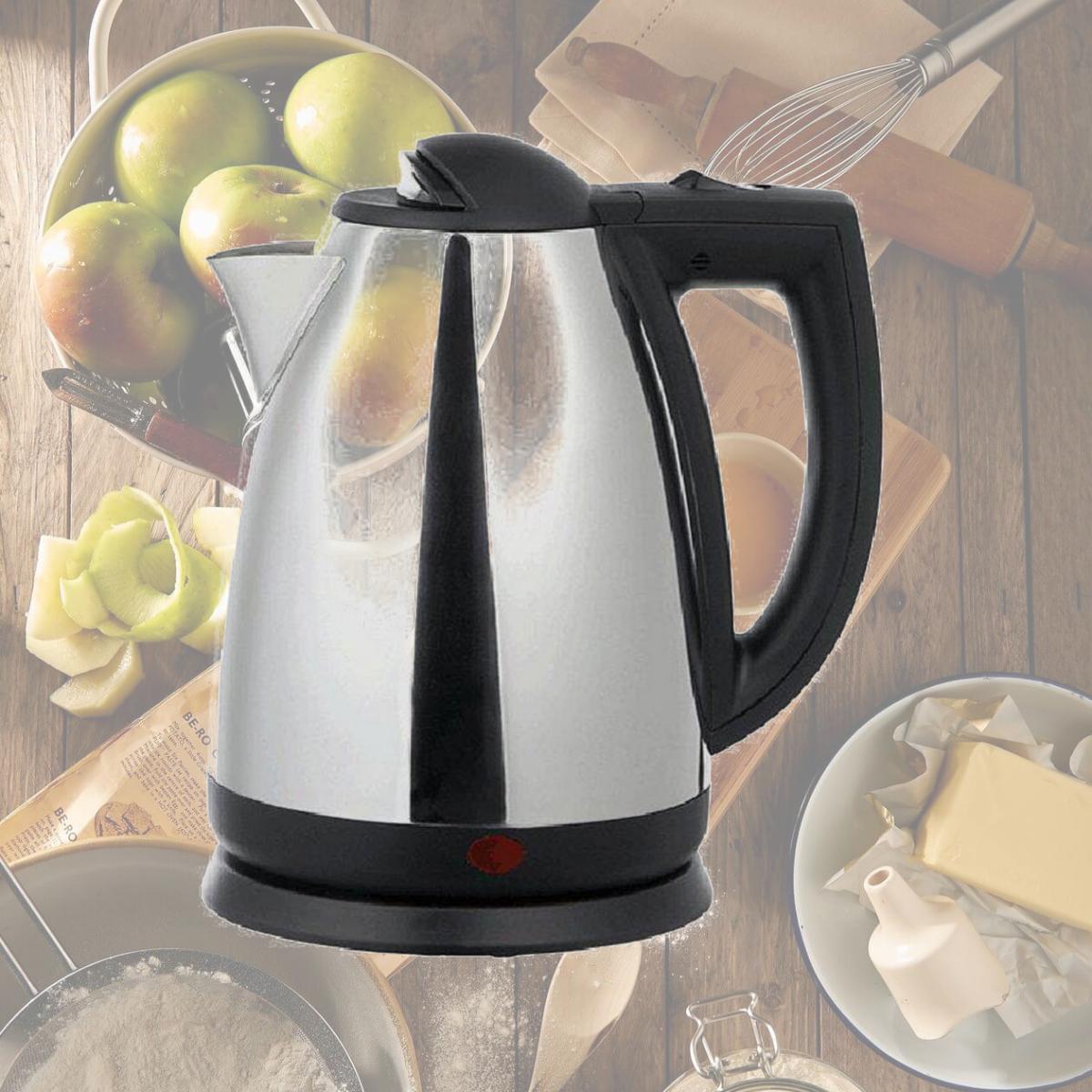 Picture of Brentwood Appliances KT-1800 2.0 L Electric Cordless Tea Kettle 1000W - Brushed Stainless Steel