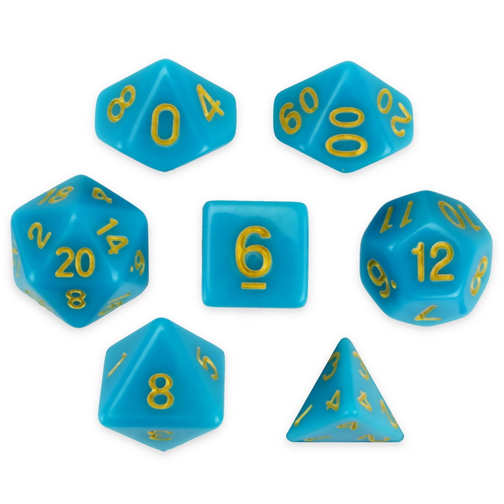 Polyhedral Dice & Skystone - Set Of 7