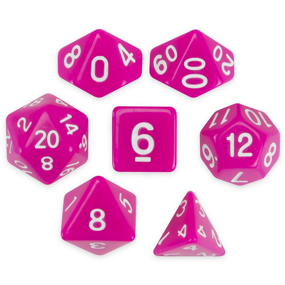 Polyhedral Dice & Dragonberry -set Of 7