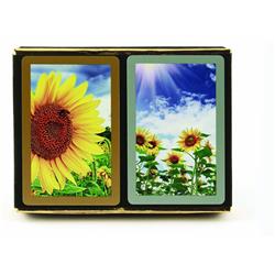 Sunflowers, Jumbo Index - Set Of 2 Deck