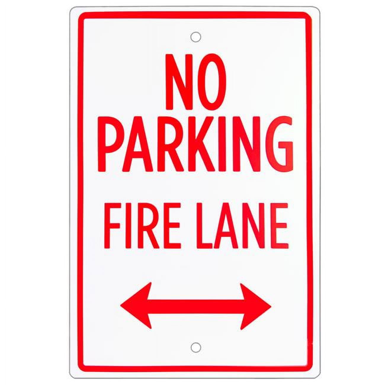 Isgn-005 18 X 12 In. No Parking Fire Lane Sign