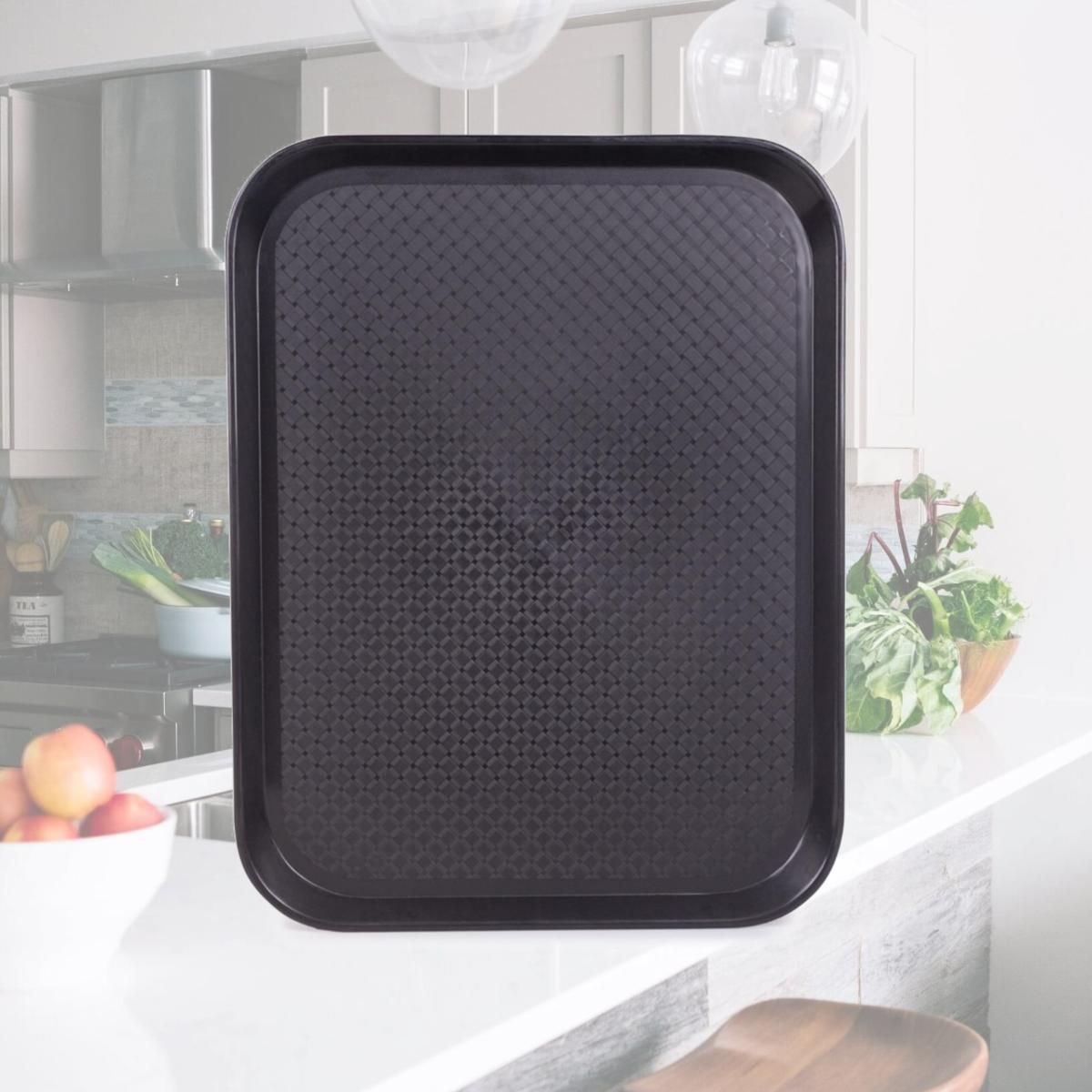 Picture of Brybelly KCAF-301 14 x 18 in. Cafeteria Tray, Black