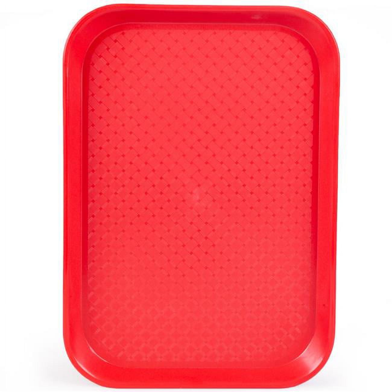 Kcaf-103 10 X 14 In. Cafeteria Tray, Red