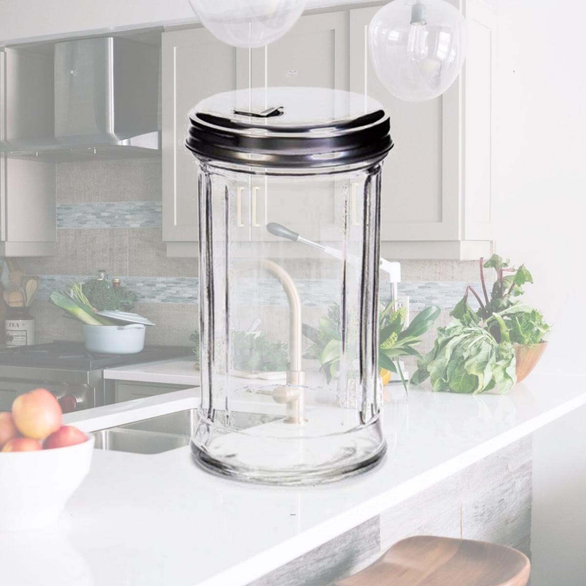 Picture of Brybelly KTBL-211 12 oz Retro-Style Sugar Dispenser, Multi Color