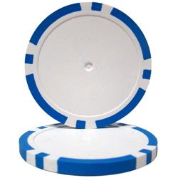 Light Blue Blank Poker Chips - 14 G