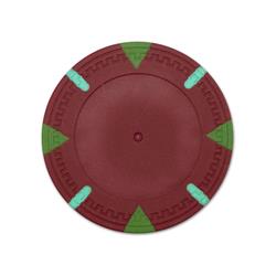Red Blank Claysmith Triangle & Stick Poker Chip - 13.5