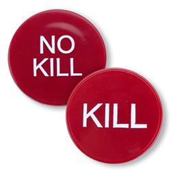 2 In. Kill & No Kill Button