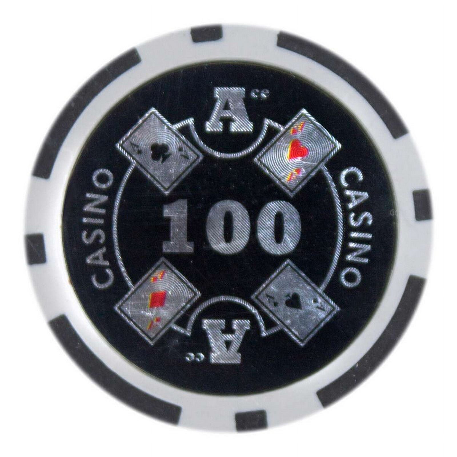 Cpac-100-25 14 G Ace Casino - Dollar 100, Roll Of 25
