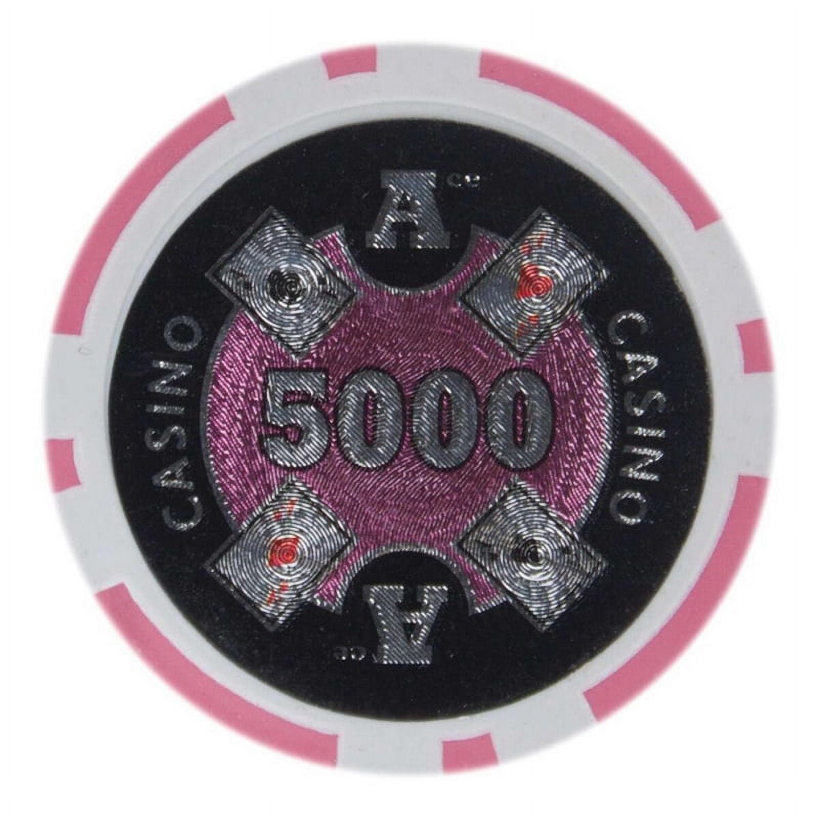 Cpac-5000-25 14 G Ace Casino - Dollar 5000, Roll Of 25