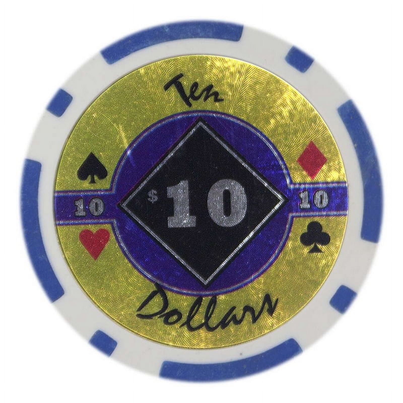 Cpbd-10-25 14 G Black Diamond Casino - Dollar 10, Roll Of 25