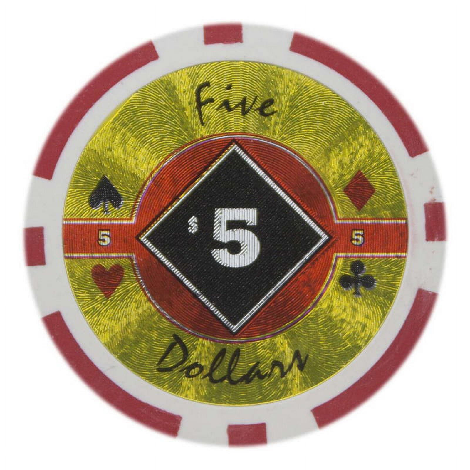Cpbd-5-25 14 G Black Diamond Casino - Dollar 5, Roll Of 25