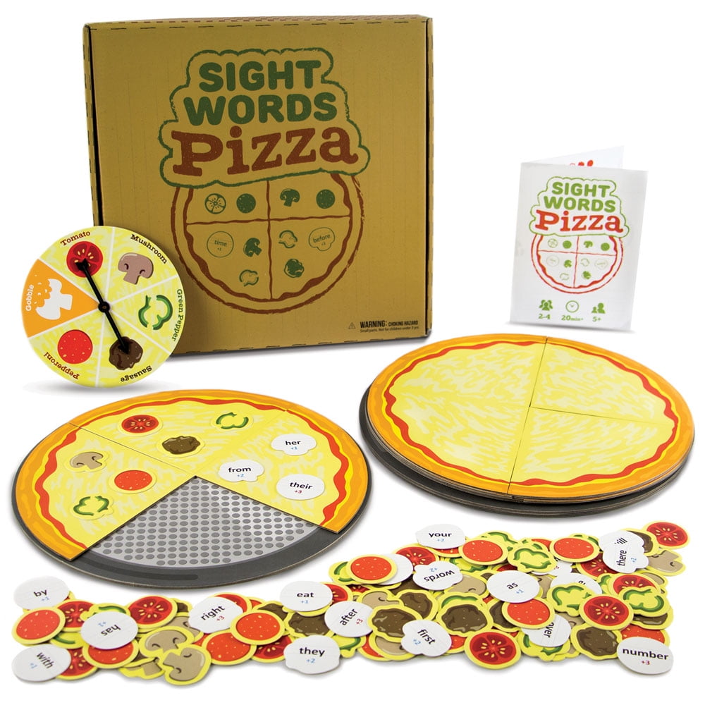 Sight Words Pizza Toy