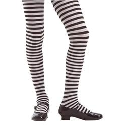 Striped Costume Tights, Large