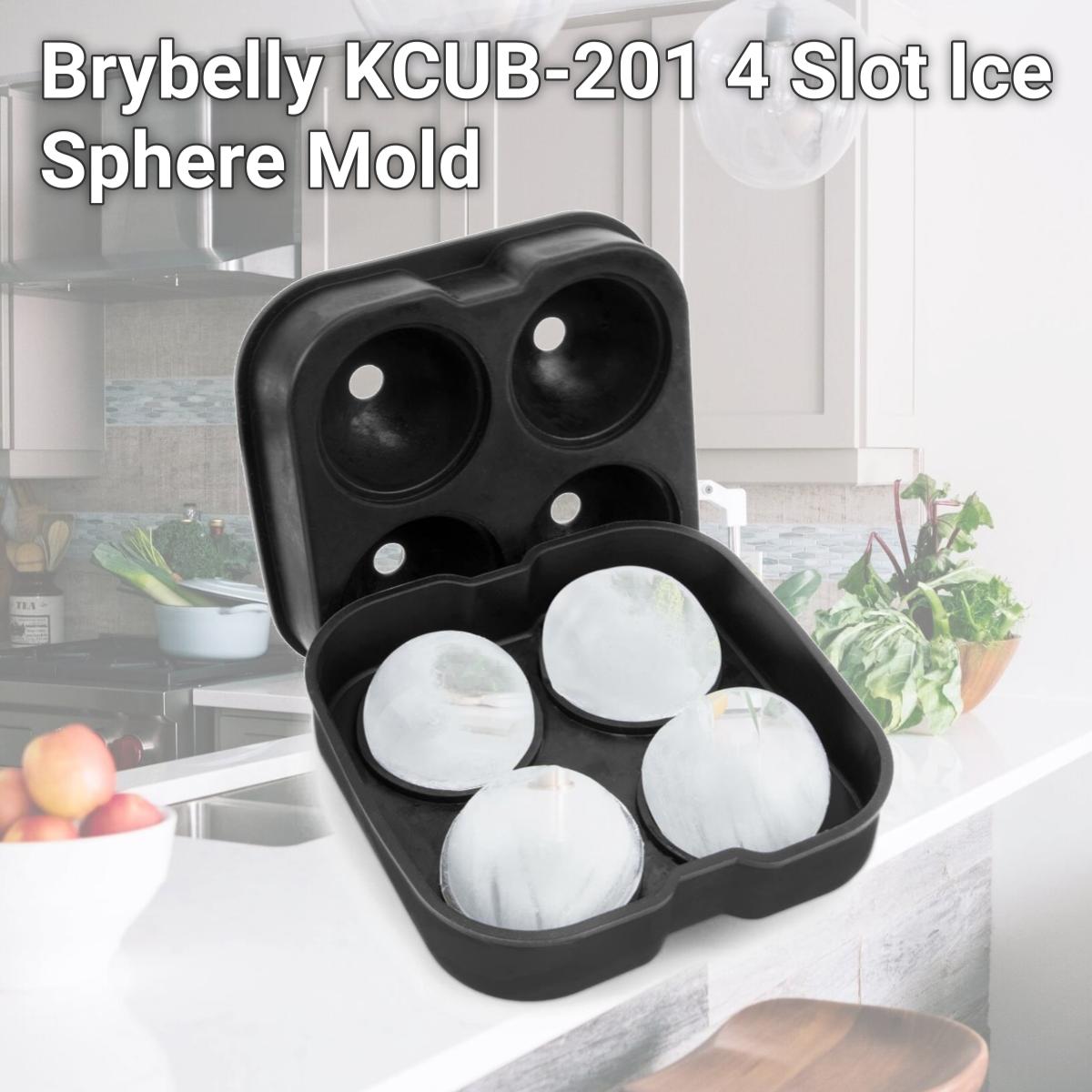 Picture of Brybelly KCUB-201 4 Slot Ice Sphere Mold
