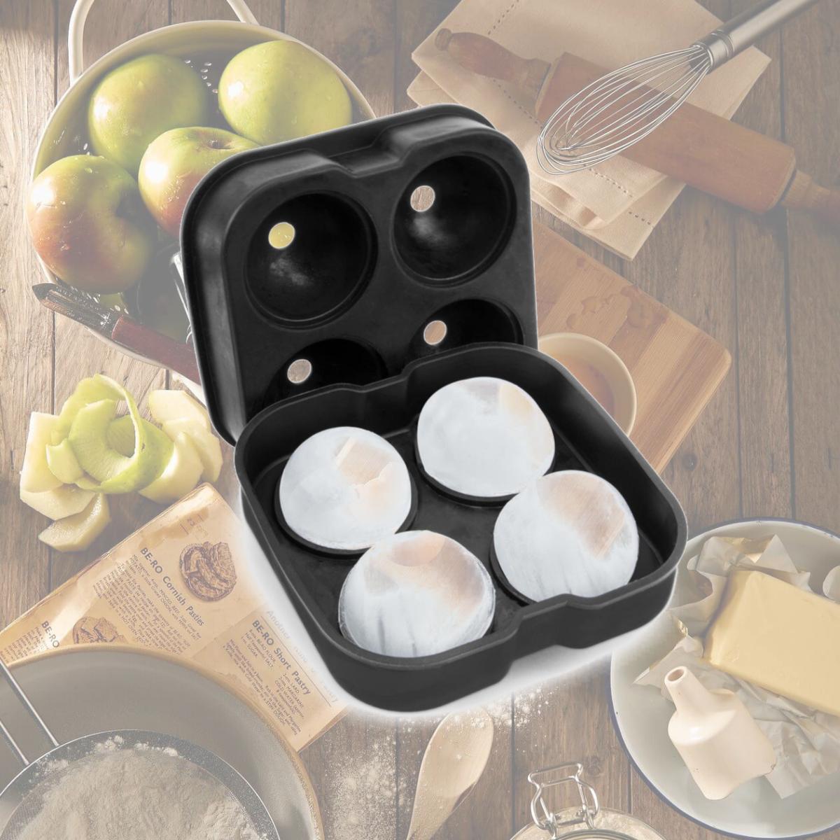 Picture of Brybelly KCUB-201 4 Slot Ice Sphere Mold