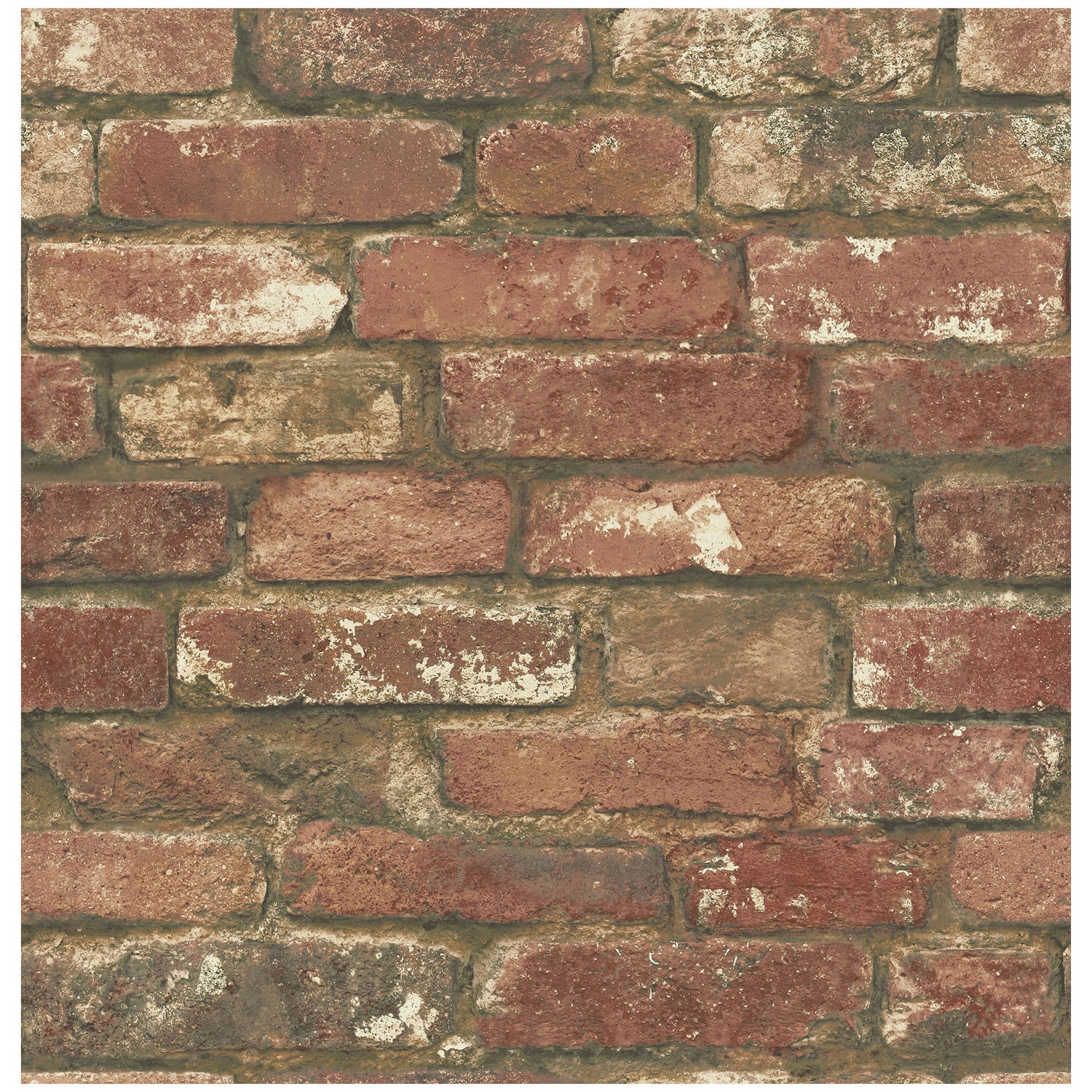 Nu2214 West End Brick Peel & Stick Wallpaper
