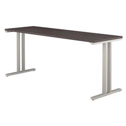 400s171sg 72 X 24 In. 400 Series Training Table - Storm Gray
