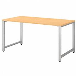 400s144ac 60 X 30 In. 400 Series Table Desk With Metal Legs - Natural Maple