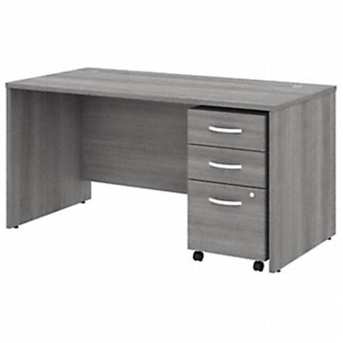 UPC 042976105273 product image for STC014PGSU 60 x 30 in. Studio C Office Desk with Mobile File Cabinet - Platinum  | upcitemdb.com