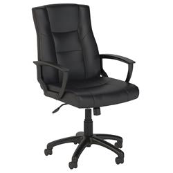 Ch1201bll-03 Accord Executive Office Chair - Black Leather