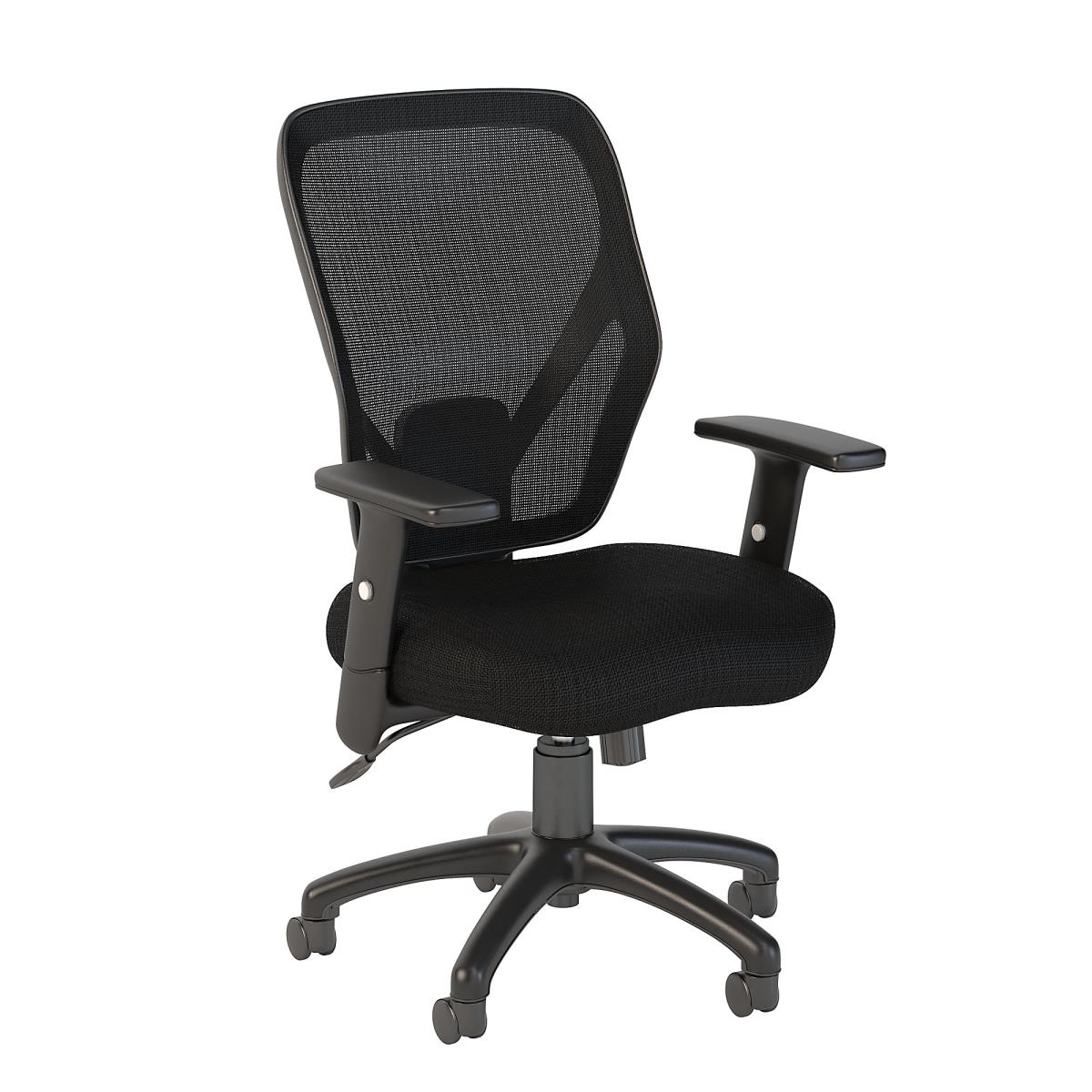 Ch1205blf-03 Accord Mesh Back Office Chair - Black Fabric