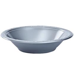1549 12 Oz Signature Soup Bowls - Silver - 10 Count, Pack Of 12