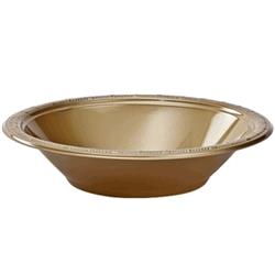 1553 12 Oz Signature Soup Bowls - Gold - 10 Count, Pack Of 12