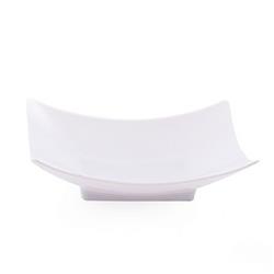 1842 12 Count, Mini-ware White Concave Plates - Pack Of 24