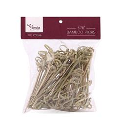 1885 4.75 In. 100 Count Household Bamboo Picks - Pack Of 24