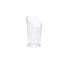 10 Count Mini Ware Angled Clear Cup - Pack Of 24