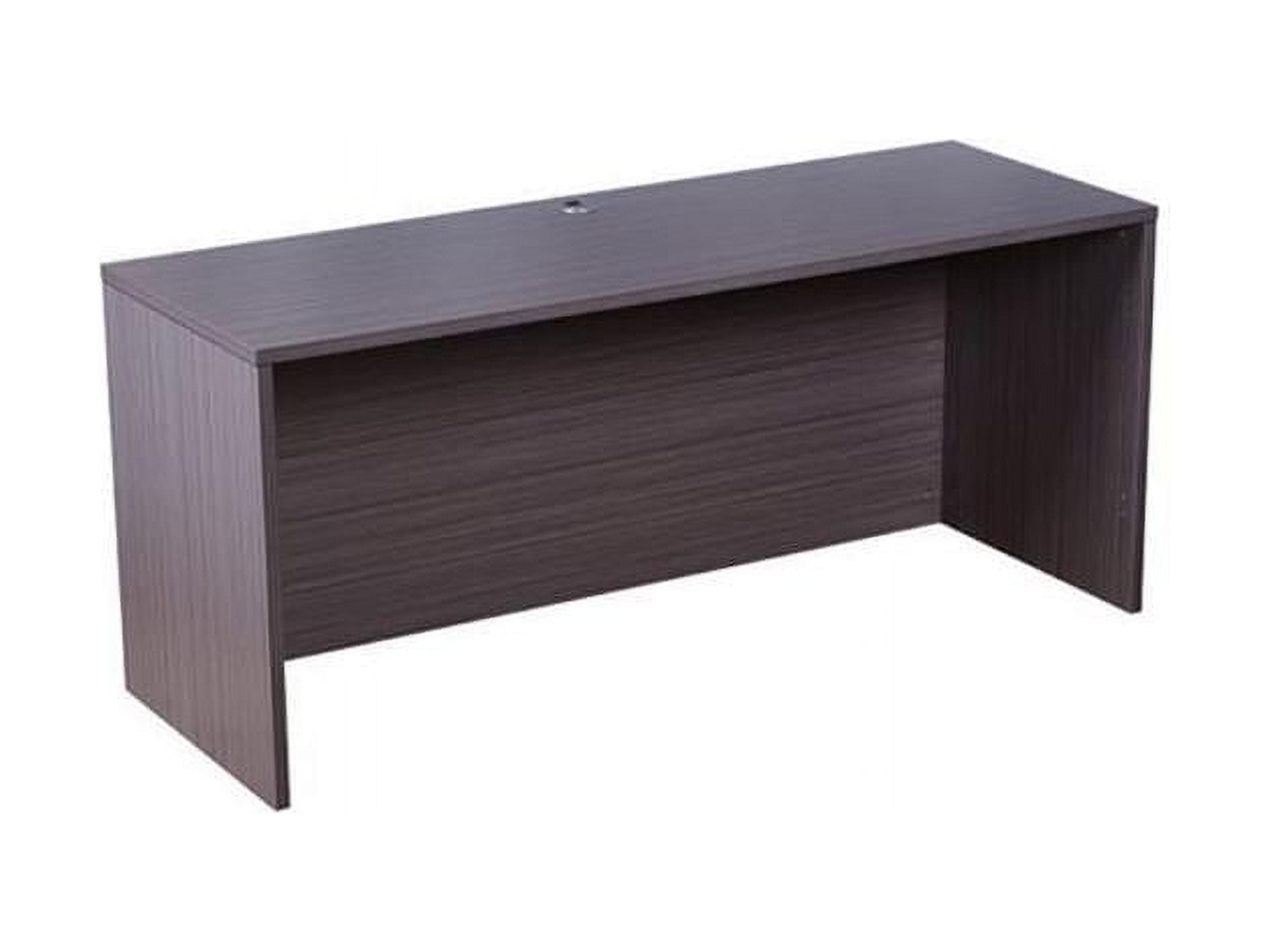 N111-dw 66 In. Credenza Shell Driftwood