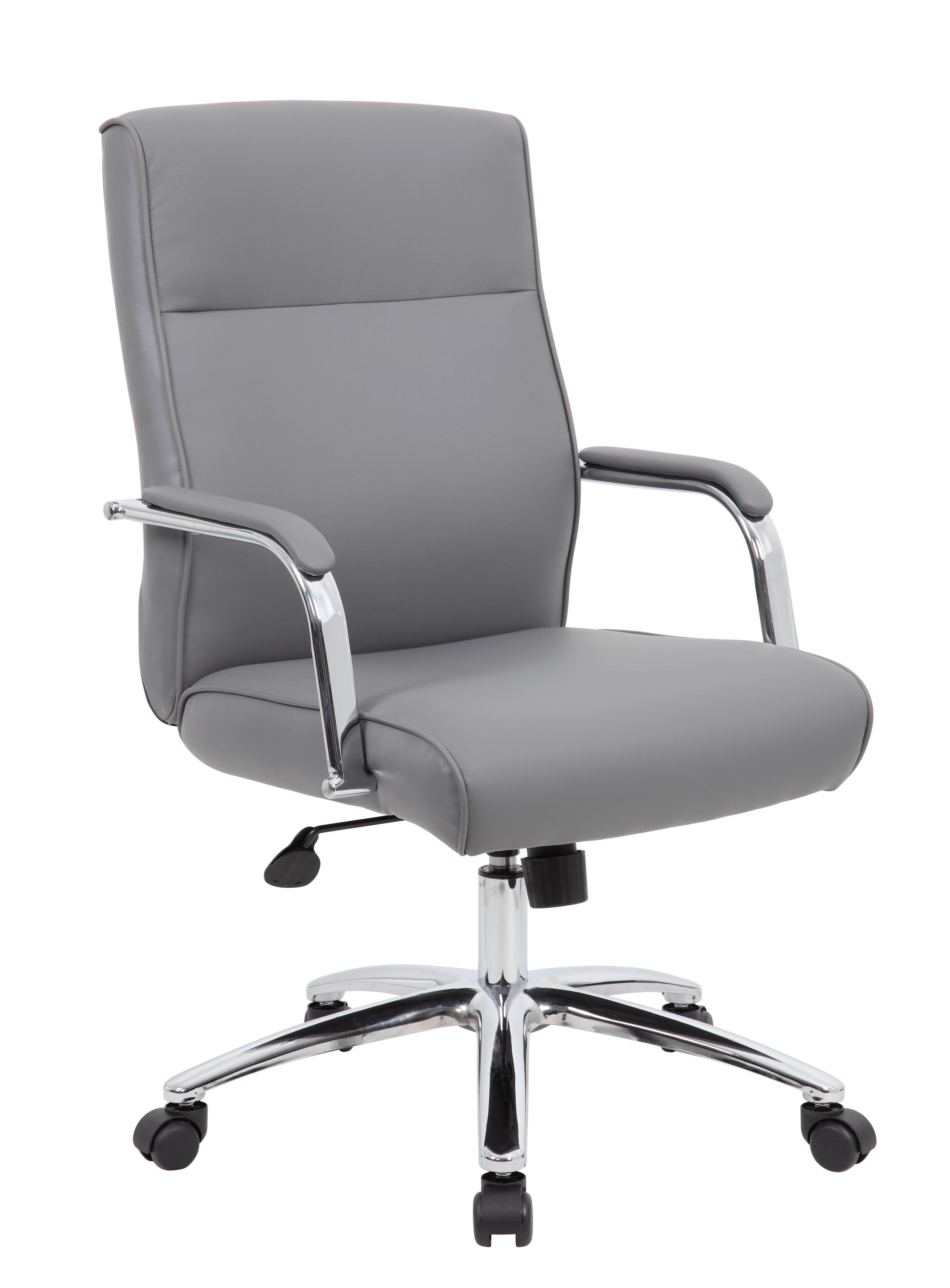 B696c-gy Modern Executive Conference Chair, Grey
