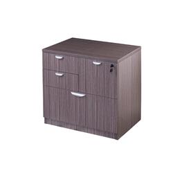 N114-dw 31 X 22 In. Combo Lateral File, Driftwood