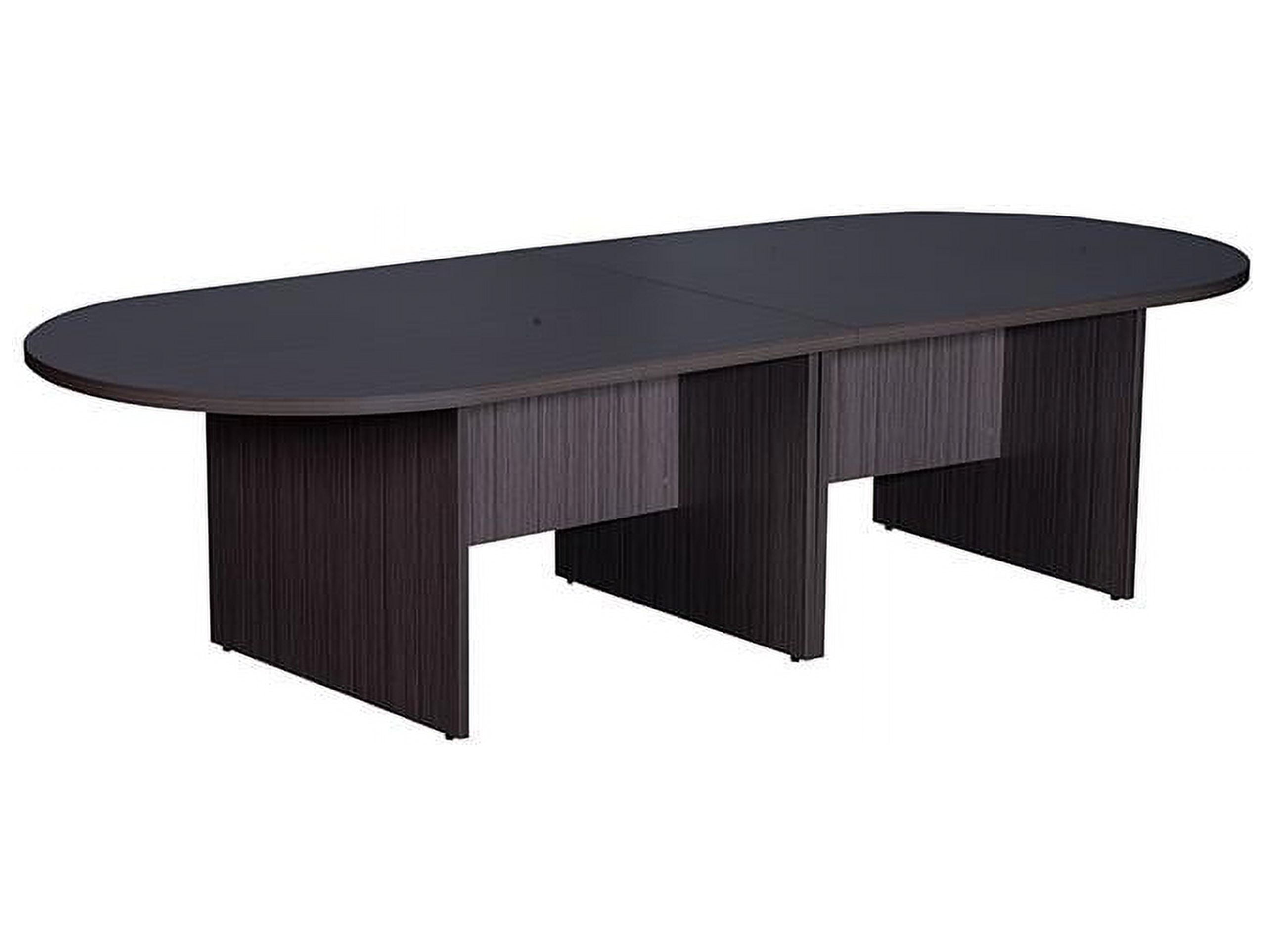 N137-dw 10 Ft. Race Track Conference Table - Driftwood