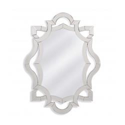 Bassett Mirror M3853ec Hollywood Glam Genoa Wall Mirror - Clear, 48 X 36 In.