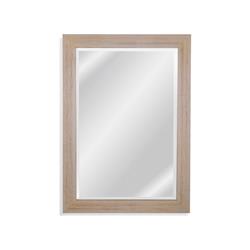 Bassett Mirror M4027bec Briggs Wall Mirror, Distressed White