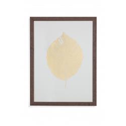 Bassett Mirror 9901-122cec 25 X 1.25 X 33 In. Gold Foil Leaf Iii Framed Art