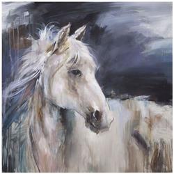 Basset Mirror 7300-211ec Mystical Horse Ii Canvas Art