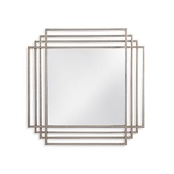 M4215 Gillis Wall Mirror, Silver Leaf - 24 X 24 In.
