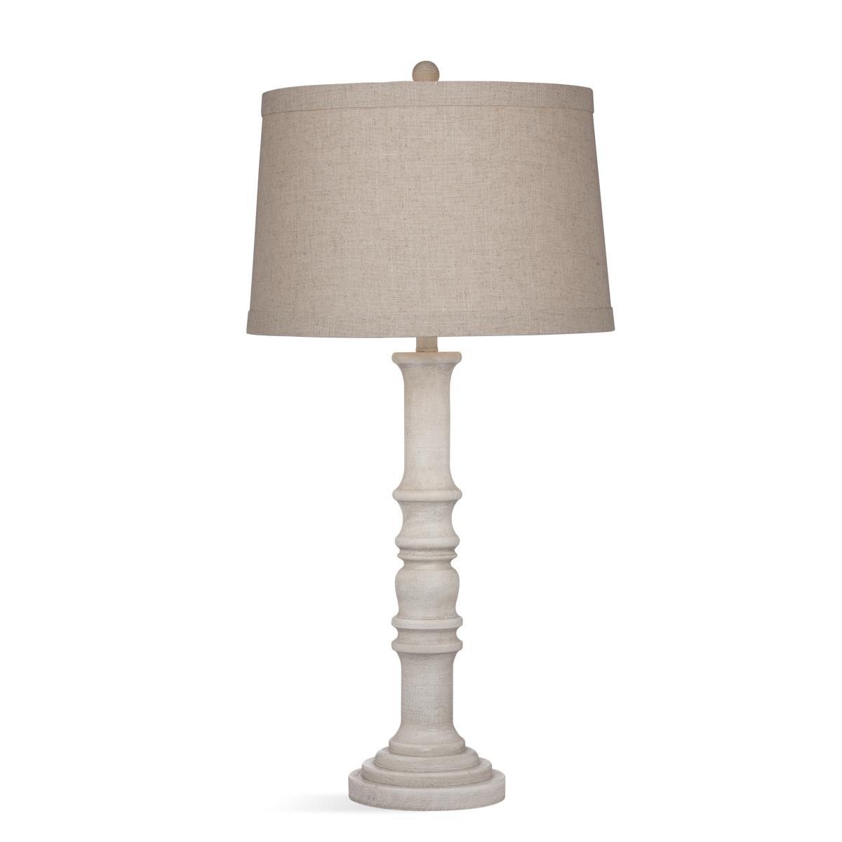 L3519t Augusta Table Lamp, White Wash - 17 X 17 X 34 In.