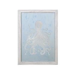 Bassett Mirror 9901-319 Octopus Ii Framed Art - 35 X 49 In.