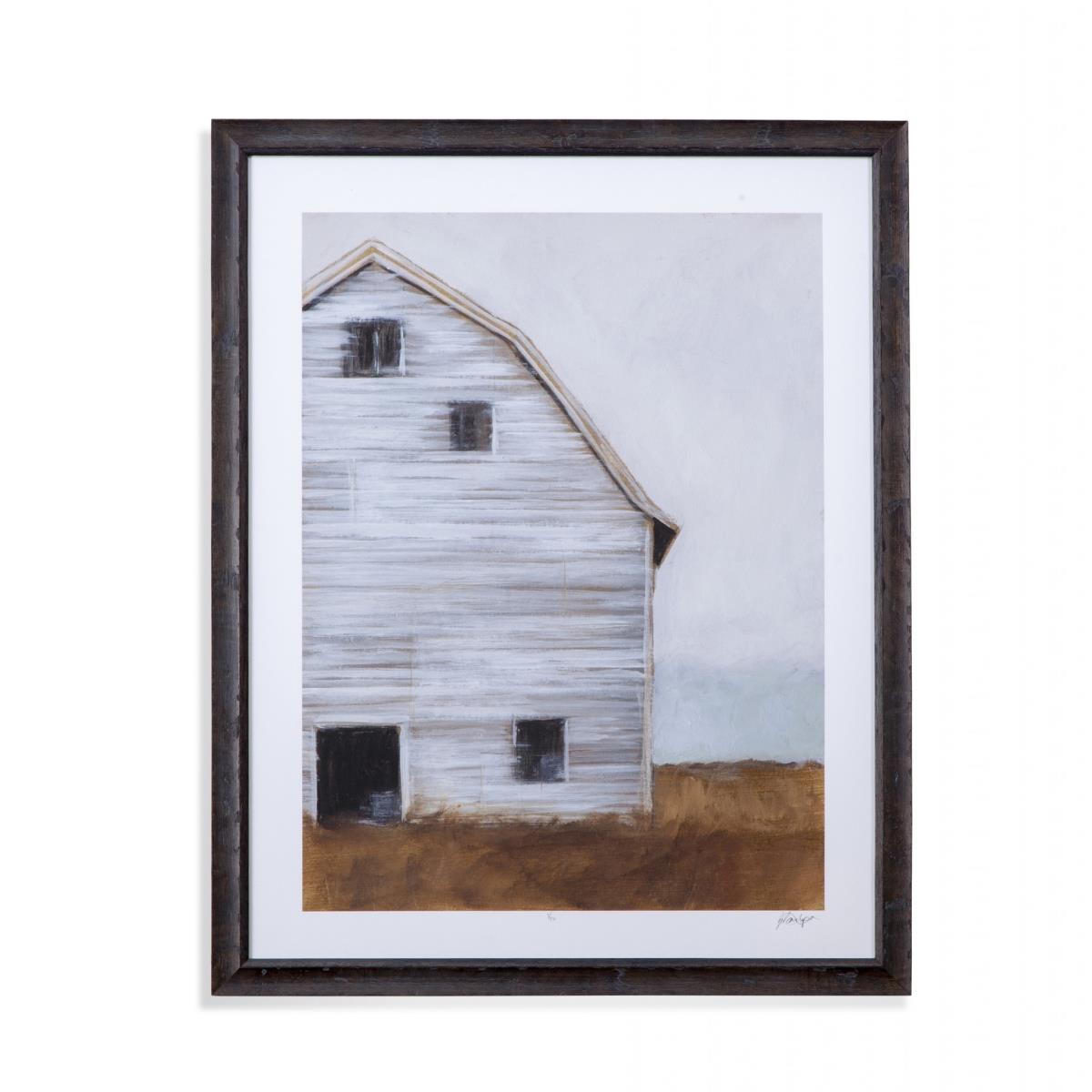 9901-341a 30 X 24 In. Abandoned Barn I Framed Art