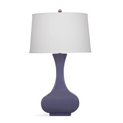 L3606t Leatha Table Lamp, Violet - 30 X 18 X 18 In.