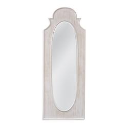 M4260 68 X 26 In. Gillia Leaner Mirror, Weathered White